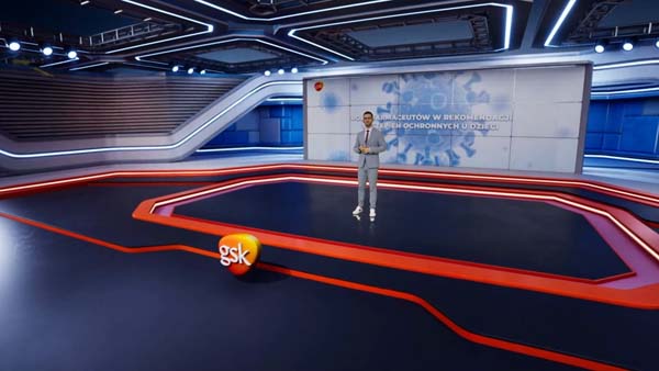 Wirtualne studio 3D Virtual Reality